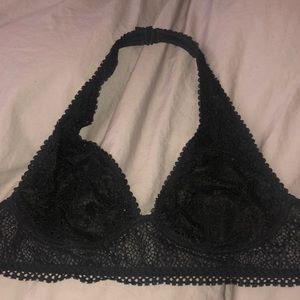 Victoria’s Secret black halter bralette